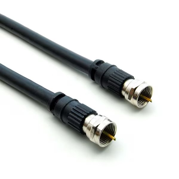 F-Type Screw-on RG6 Cable Black- 6Ft, Bestlink Netware, Mfr#: 202703